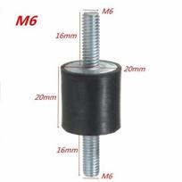 New Air Compressors Pump Machine tool Shock Damper Rubber Mounts Anti Vibration  Car Auto M6