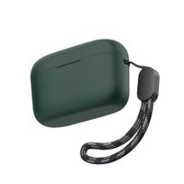 Ausinių dėklas Pilnas padengimas Sandarus Anti-shock Bluetooth suderinamos ausinės su virvele Nešiojimo dėklas Anker Soundcore A20i žalia