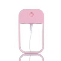 45Ml Portable Mini Refillable Fragrance Hand Sanitizer Alcohol Bottle With Spray Fragrance Pump Empty Cosmetic Container Travel rožinė