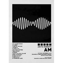 XINYA Arctic Monkey Decorative Canvas Poster for Bedroom and Living Room 20x25cm
