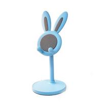 Adjustable Telescopic Lifting Phone Holder Lazy Bracket Desktop Mobile Phone Bracket  Tablet mėlyna