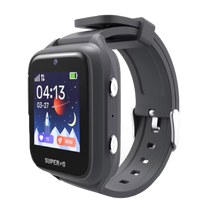 Gudrutis laikrodis-telefonas Super G Active Pro vaikams (Atidaryta pakuotė) Grey