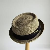 57,5 cm vyriška šiaudinė skrybėlė, vintažinė britiška Trilby šiaudinė Fedora, kvėpuojanti paplūdimio skrybėlė nuo saulės, rankų darbo šiaudinė Panama skrybėlė, Kubietiška kelioninė kepurė 57.5cm