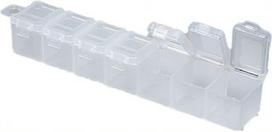 Meiho Kagaku Tairaba Head Case 7 Clear W180mm x D36mm W180mm×D36mm×H30mm