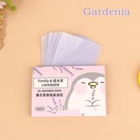 100Pcs Face Oil Blotting Paper Protable Matting Face Wipes Facial Cleanser Oil Control Oil-absorbing Face Cleaning Tools Lavender