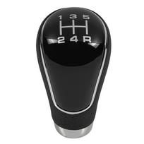 5/6 Speed Gear Shift Knob for Mazda 2/3/323/6/3 BK 2004 2005 2006 2007 2008 2009 2010 2011 2012 Lever Shifter Pen Black Silver 5 Speed Black
