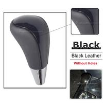 Automatinė pavarų perjungimo rankenėlė, odinė perjungimo svirties svirtis, skirta Toyota Corolla Camry Yaris Rav4, skirta Lexus IS GS LS RX ES modeliams Black Leather