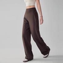 Women's Pant Pockets High Waist Stretch Loose Sweatpants Feeling Sports Leisure  Yoga Workout Pants S