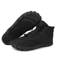 Sniego batai Vyriški Žieminiai batai Basakojai Ankle Boots 36-46 Poros Sniego batai Lauko žygio batai Kailiniai Šilti pliušiniai batai 36