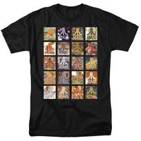 Atari - 20 Games -  Unisex Short Sleeve Children's T-shirt - Black 140