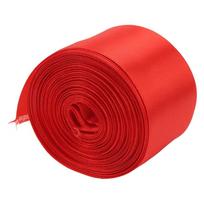 Polyester Cotton Finish Line Ribbon Cut to Length Race Tape Sprint Banner  Relay Races raudona