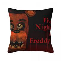 Five Nights At Freddys 2 Square Pillowcase Cushion Cover Pillow Case Throw Pillow Cover For Home Sofa Living Room Peach skin 18*18(CM)-1Pcs