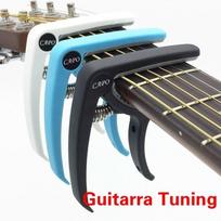 Plastikinis gitaros kapodasteris 6 stygų akustinei klasikinei elektrinei gitarai, derinimo spaustukas, muzikinis instrumentas juoda
