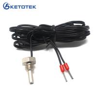 2 metrų NTC 10K sriegio termostato zondas 6,5 pėdų temperatūros valdiklio jutiklis Thermostat Probe