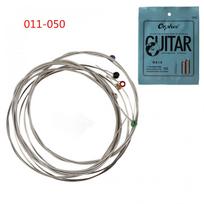 6 vnt/komplektas Elektrinės gitaros styga 011-050 Nikelio lydinio stygos Gitaros dalys Muzikinis instrumentas