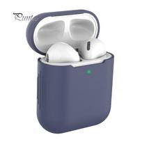 Doraemono kišenė Silikoninis Smūgiams atsparus Belaidžių ausinių Pilnai apsauginis Dėklas-dangtelis, skirtas Airpods 1 2