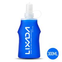 Lixada minkštas buteliukas sulankstomas BPA be drėkinimo vandens butelis, skirtas važinėtis dviračiais lauke 300ml