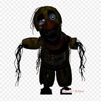 Fnaf 2 Sudaužyta Čika Five Nights At Freddy's 2 Five Nights At Freddy' Klijuojami karščiu perkėlimai drabužiams Marškinėliai Krepšys Terminio perkėlimo lipdukai Klijuojami lygintuvu Lopai
