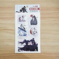 Cantao Anime Mo Dao Zu Shi skaidrūs lipdukai Žymės Lipdukų lipdukas žaislas 6 lakštai