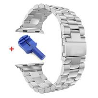1 vnt. Nerūdijančio plieno keičiama apyrankė Apple Watch apyrankei 38/40/41/42/44/45/49/46MM Apple Watch dirželiui Ultra 11 10 9 8 7 6 5 4 3 2 1 SE 42mm or 44mm or 45mm