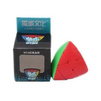 MoYu Meilong Mastermorphix 3x3x3 dėlionės stebuklingo kubelio 3x3 ryžių koldūno trikampio kubo magico lavinamieji žaislai vaikams kubeliai Dovana