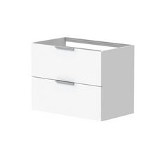 Spintelė po praustuvu arba stalviršiu Kame LIRIS, BUC/8-3DR-V8/D02-LIR, 80 cm, Matinė balta