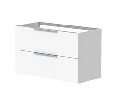 Spintelė po praustuvu arba stalviršiu Kame LIRIS, BUC/12-3DR-V8/D02-LIR, 120 cm, Matinė balta