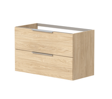Spintelė po praustuvu arba stalviršiu Kame LIRIS, BUC/12-3DR-V8/35-LIR, 120 cm, Šviesus ąžuolas