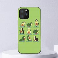 Mielas animacinių filmų vaisių avokado telefono dėklas, skirtas iPhone 11 12 Mini 13 14 Pro Xs Max X 8 7 6s Plus 5 Se Xr Shell iPhone6