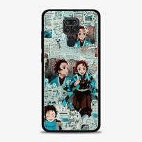 Dėklas, skirtas Xiaomi Redmi Note 11 9 8 10 Pro 9s 8t 7 10pro Max dangtelis, skirtas Redmi 11 9 9c 9a 8 8a 7 7a Shell Demon Slayer Kimetsu Anime For Redmi Note 9