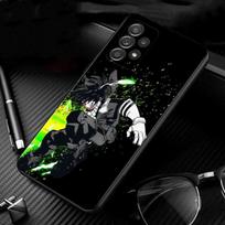 Mano Hero Academia dėklas, skirtas Samsung Galaxy A51 A71 A01 A11 A21 A21s A31 A41 A72 A52 A42 A32 A22 A12 A02 A02s F42 telefono Atgal Korpusas For Samsung F42 5G black