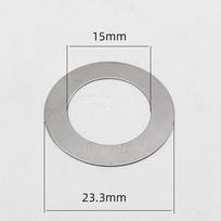 Bicycle Thru Axle Washer 1-3g Bicycle Conical Washers M15x0.2mm
