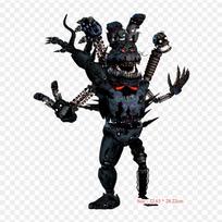 Five Nights At Freddy'S 2 Endoskeleton Iron on Heat Transfer Printing Vinyl Patches Sticker for Clothes DIY Appliques Washable Patches black