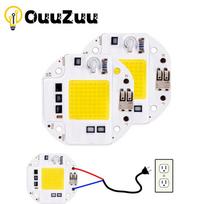 AC110V 220V potvynis COB LED mikroschema balta šilta balta šviesos šaltinis vejos lempai sieninės plovimo lempos saulės sieninė lempa ir lemputė 220V 20W balta