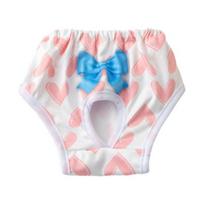 Menstruacijų kelnės naminiams gyvūnėliams Patogios sugeriančios šunų sauskelnės Apsaugo nuo netvarkos kvėpuojantis lankas šunų drabužiai Elastingos kelnės S
