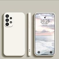 skirtas Samsung Galaxy A05 A05S A15 A25 A35 A55 A04S A14 A24 A34 A54 A13 A23 A33 A53 A73 A12 A22 A32 A52 A72 A52S 5G 4G skysto silikono korpuso dangtelis silicio Samsung A25 5G balta