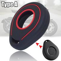 Silikoninio rakto dėklo nuotolinio valdymo pulto dangtelis, skirtas Harley Davidson Softail FLST Tri VRSC Street Super Dyna Sportster Trike Freewheeler juoda