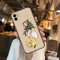 Kamado Nezuko Kimetsu No Yaiba Demon Slayer TPU minkšti telefono dėklai, skirti iphone 13 Pro Max dėklas 12 11 Pro Max 8 PLUS 7PLUS 6S XR X X iphone 13 pro max