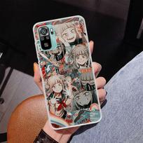 Anime Himiko Toga Waifu Cover Phone Case For Xiaomi Redmi Note 10 Pro Max 10S 9 9S 9T 8 8T 11T 11S 11 5G 11E 7 6 5 4X Coque Redmi Note 10S