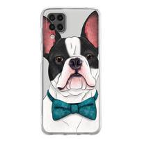 Mopsų šuo prancūzų buldogas, skirtas Samsung Galaxy A51 telefono dėklui A71 A21S A12 A11 A31 A52 A41 A32 A01 A23 A33 A53 A73 A03S A13 5G dangtelis Samsung A21s white