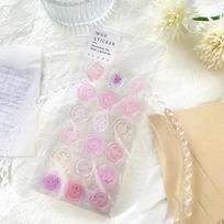 18 vnt. vintažinio vaško antspaudo lipdukai „pasidaryk pats“ „Scrapbooking“ žurnalų planuotojas, dekoravimas korėjietiškos raštinės reikmenys „Kawaii“ vokų užklijavimo etiketės rožinė