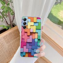 Marmuro katės raštuotas minkštas skaidrus silikoninis telefono dėklas, skirtas Samsung Galaxy A55 A54 A34, skirtas Samsung S24 S23 ultra fotoaparatui, smūgiams atsparus apsauginis dangtelis Samsung Galaxy M35 5G white