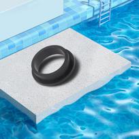 Stop Leakage O-Ring Gasket 2.15*2.15*0.54in Black Convenient