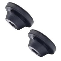 2x montuojama guminė įvorė, skirta Nissan XTrail Qashqai Rogue Sport T30 T31 T32 J10 J11 oro valytuvo filtro dėžutės surinkimo buferio pagalvėlė juoda