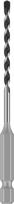 Betono grąžtas Bosch Pro 5 2608706968, betonui/akmeniui, sraigtinis, hex, 3 mm x 10 cm