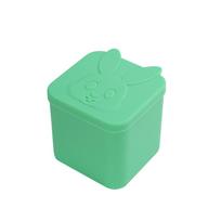 Dressing Takeaway Container, 180ML Small Silicone Cup With Leak-proof Silicone Lid, Suitable For Lunch Boxes, Picnics And Travel One Size šviesiai žalios spalvos