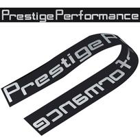 Prestige Performance Graphic priekinio priekinio stiklo lipdukas Vinilinis automobilių sportinis lipdukas juoda