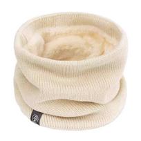 Mada Moteriškas Megztas Šalikas Vienspalvis Kašmyro Tipo Žieminis Snood Šalikai Moterims Šiltas Vilnonis Kailis Storas Unisex Vyriškas Kaklo Šalikas Žiedas 18cm smėlis