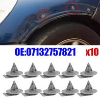 10 vnt. Išorinės sparno ratų arkos apdailos panelės spaustukai BMW Mini Cooper Coupe Roadster R50 R53 R55 R56 R57 R58 R59