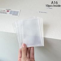 „Binder“ nuotraukų albumas „Kpop“ nuotraukų kortelių laikiklis „Idol“ kortelė Surinkite knygų įrišimo nuotraukų korteles „Kpop“ albumai „Kpop“ kortelių segtuvas white